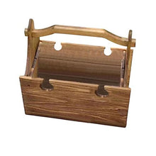 Folding Table Portable Outdoor Beach Camping Storage Tea Wine Glass Garden Picnic Basket Furniture Desk Holder (D Talla ?nica)