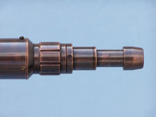 Handcrafted Nautical Decor Antique Copper Anchormaster Telescope 65" Copper