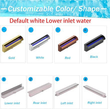 Stainless Steel Waterfall Spillway for Pond & Garden - Durable Wide Stream Water Feature Easy to Install for Backyard Rockery