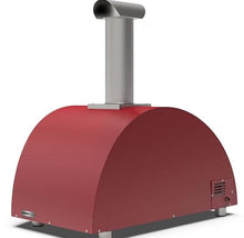 Alfa Moderno 3 Pizze Natural Gas Pizza Oven - Antique Red - FXMD-3P-MROR-U