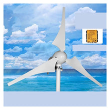 Wind Turbine Generator 600W 800W 1000W New Energy Horizontal Wind Turbine Generator 12v 24v 3/5 Blades Windmill Free MPPT Controller ( Color : MPPT Controller Voltage : 12V ) (Mppt Controller 12V)