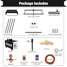 Simond Store - Single Burner forging kit & Propane Forge Stand 12" X 12"