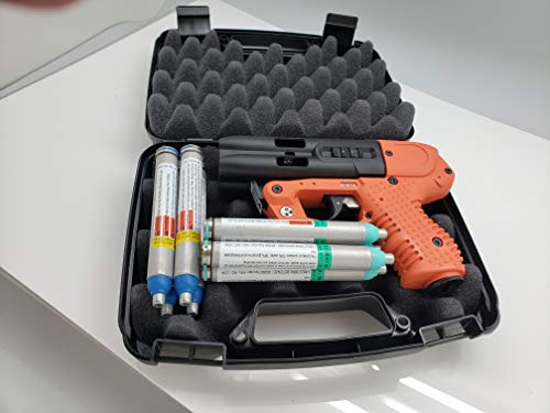 Piexon JPX4 C2 Pepper Spray Gun Bundle with LED Laser Safety Orange