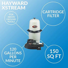 W3CC15093S Part XStream System Filter with 1.5 HP Pump Replacement for Hayward Pool and Spa Filtration OEM