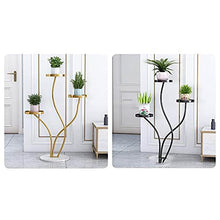 Plant standPlant Stand 4/3 Tier Iron Craft Plant Shelves Flower Pot Holder Garden Shelf Display Stand Succulent Home Balcony Modern Decoration Flower Stand (Schwarz Einheitsgr??e)