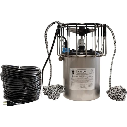 Kasco 1 HP Lake & Pond De-icer 120V Black