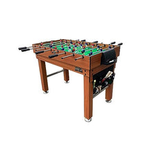 KICK Defender 48" 10-in-1 Multi-Game Table (Brown) by KICK