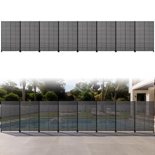 Trygoal 72" Privacy Screen Outdoor Privacy Fence Panel for Patio