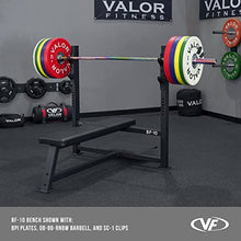 Valor Fitness Olympic Weight Bench Black