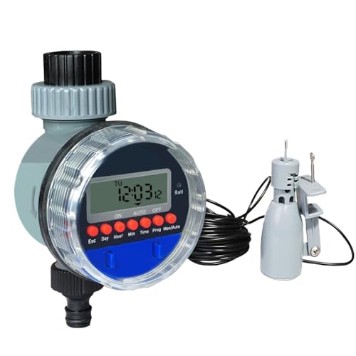 Automatic irrigation timers for outdoor watering in garden systems