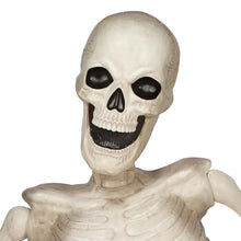 BOO BOX Halloween 48" Groundbreaking Skeleton - Scary Outdoor Halloween Decorations for Porch or Yard