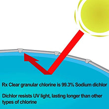 Rx Clear Stabilized Granular Chlorine 1200 lbs for Pools and Spas