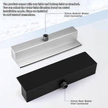 BiSaXieTa Outdoor Pond Stainless Steel Waterfall Spillway