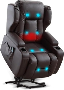 KTYUERGHK Power Lift Recliner with Massage & Heat for Elderly Adults