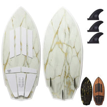 South Bay Board Co. Wakesurf Board Faux White/Gold