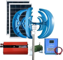 KZZAAO 1000W Wind-Solar Hybrid Power Generation System