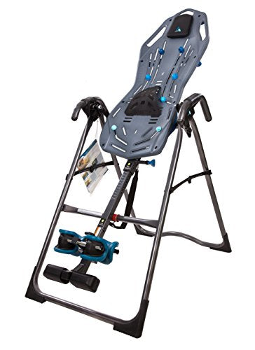Teeter FitSpine X3A Inversion Table with 8‑Point Floating Suspension, T‑Pin Ankle Lock System