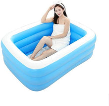 Rsmmpqa Bath Inflatable Swimming Pool Household Thickening Folding Adult Large Paddling Pool Family Insulation Bucket Pool Backyard Water Party