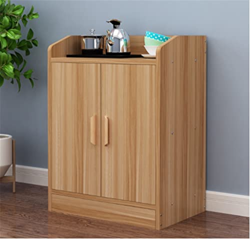 NRFJFOP Round Corner Pantry Cabinet Put Bucket Multifunctional Storage with Door Dining Room Side Table Sideboard