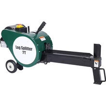 EscoSunshine Electric Log Splitter 7 Ton, Double Flywheel Electric Log Splitter, Wood Splitter Electric Powered 16A 2Hp, Electric Firewood Splitting Machine Horizontal with Mobile Wheels