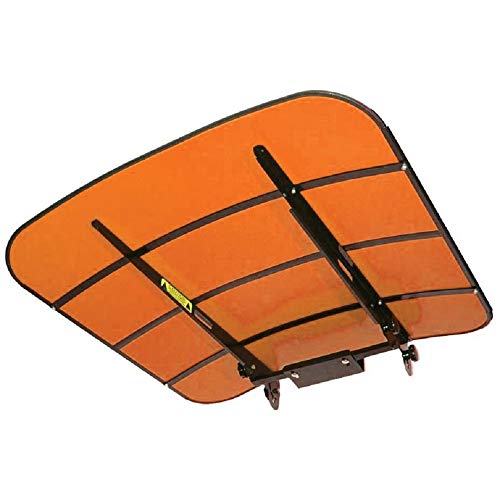 TUFF TOP XLR-52 Canopy for Tractors and Mowers, High-Density Thermoplastic, Sun & UV Protection, 48" x 52", Orange