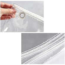 QWEASDF Waterproof Transparent Tarpaulin, Clear Tarp Cover, Rainproof Cover, Dust-Proof, for Garden Furniture Plants Patio Enclosure Garden Plant Cover Open Balcony,3x10m/9.8x32.8ft