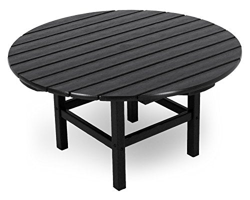 Ivy Terrace™ Round 37" Conversation Table in Black