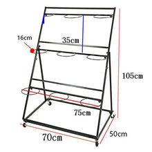 OJKJGYTF Flower Display Stand with Buckets Plant Ladder Shelf Metal Plant Stands for Multiple Plants Flower Stand Shelf