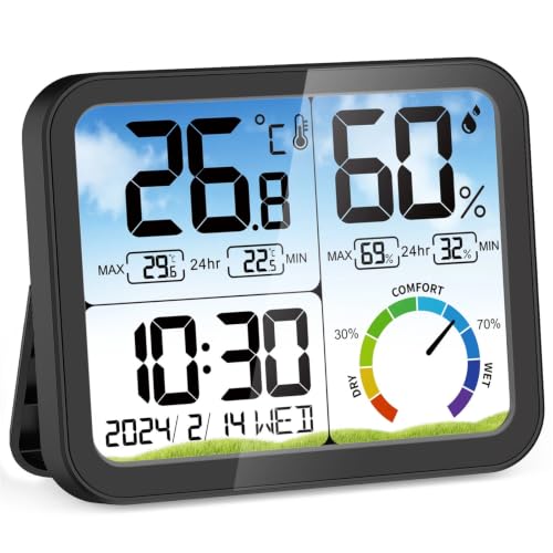5pcs Temperature Humidity Meter Thermometer Hygrometer
