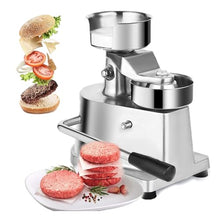 XQZMZSCP Commercial Burger Patty Maker, 100mm/4inch, 130mm/5inch, 150mm/6inch, Manual Burger Press Machine, Grill Burger Press Tool (5 Inch)