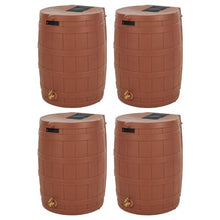 Good Ideas Rain Wizard Water Collection Barrel, 50 Gallon, Terra Cotta