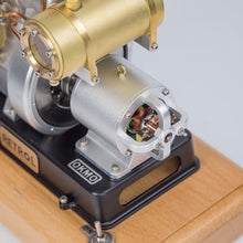 MindXplore RETROL185-Type Micro Single-Cylinder 4-Stroke Engine Model for Classic Vintage Tractor (Pulley Version)