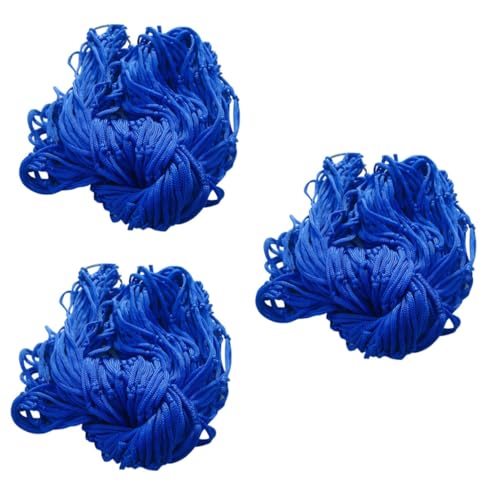 MaGiLL 3pcs Outdoor Leisure Bed Camping Hanging Bed Hanging Bench Swing Outdoor Hanging Chairs Outdoor Nylon Rope Mesh Hammock Sleeping Swing Hammock Hanging Nap Bed Big Hammock Casual