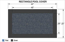 Loop-Loc Super Mesh In-Ground Pool Safety Cover Gray 22' x 42'