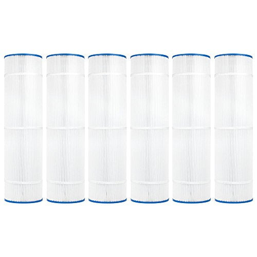 ClearChoice Great Filters. Great Prices. Pool Spa Filter Cartridge Replacement for Hayward Super-Star-Clear C5000 Aladdin 22506, 7.00 Dia x 32.81 in, [6-Pack]