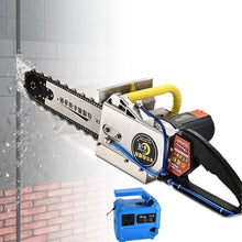 UYCVT Electric Chainsaw Concrete Cutter,5800W Concrete Chainsaw,Full Copper Motor,Adjustable Speed,Cement Saw with Synchronized Water Pump,3 Chain,2 Guide Bar