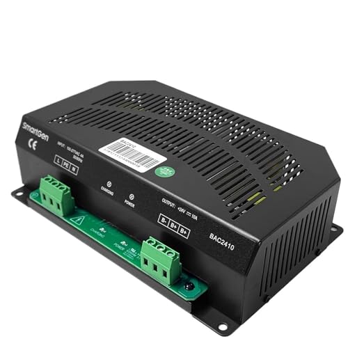 BAC2410 24V 10A Generator Battery Charger Module Auto Intelligent Float Charging Adapter Genset Spare Parts