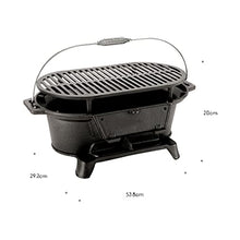 Cast Iron Grill, Carbon Grill, Household Stove, Tea Boiling Grill, Outdoor Grill, Square Grill