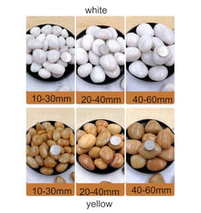 Pebble building decoration stone ground construction wall decoration stone landscape rain flower stone (Diameter 40-60MM/red/110lb)