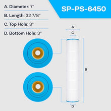 SpiroPure Pool Filter for C5020 CX1260RE PA126 C-7495 FC-1296 (4 Pack)
