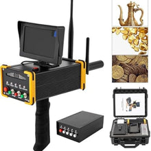 Professional Underground Scanner,Underground Metal Detector,16 M Deep Long Range,100 M Range for Gold,Silver,Copper,Precious Stones (Red)