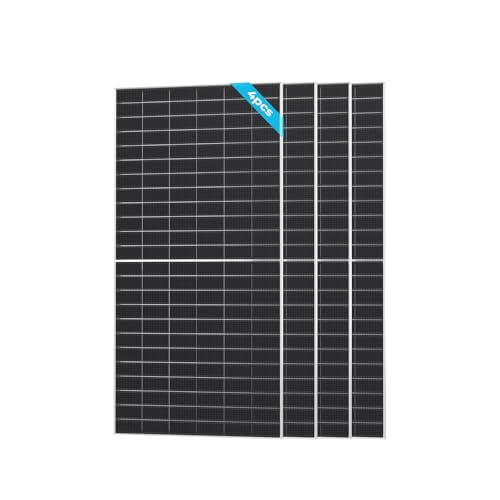 Renogy Bifacial Solar Panel 4PCS 590 Watt N-Type 16BB, 25% High Efficiency