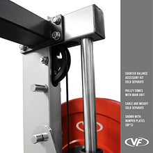 Valor Fitness Smith Machine Multi-Function Power Cage Silver