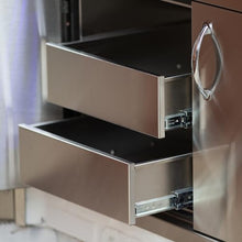 TrueFlame 36-Inch 2-Drawer Dry Storage Pantry & Access Door Combo