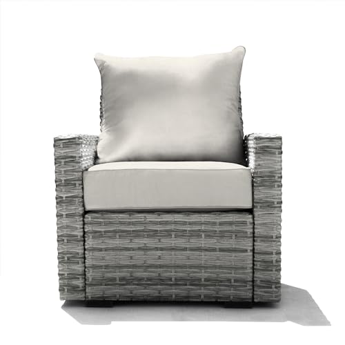 Honeycomb Outdoor Carmel Modular Patio Chair with Deep Seat Cushion