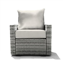 Honeycomb Outdoor Carmel Modular Patio Chair with Deep Seat Cushion
