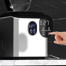 HYgloF ice Maker Ice Makers Countertop, 70.5 lbs/Day, 2 Way Filling, Self-Cleaning, 4 Gears Ice Size Control, ice Machine Maker countertop for Home Outdoor RV countertop ice Maker