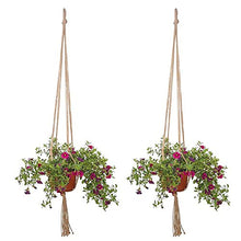 4 Decorative Ropes, Wall-Mounted Hanging Plant Potted Plant Hanging Baskets, Handmade Home Garden Balcony Decoration
