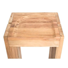 Seasonal Living Perpetual Solo 28" Wood/Steel Bar Stool Set of 2 Brown