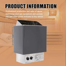 YXCUSAM Electric Sauna Heater, Sauna Heater, Stainless Steel Sauna Stove Heater,for Home Saunas, Gyms, Spas (6kw/380v)